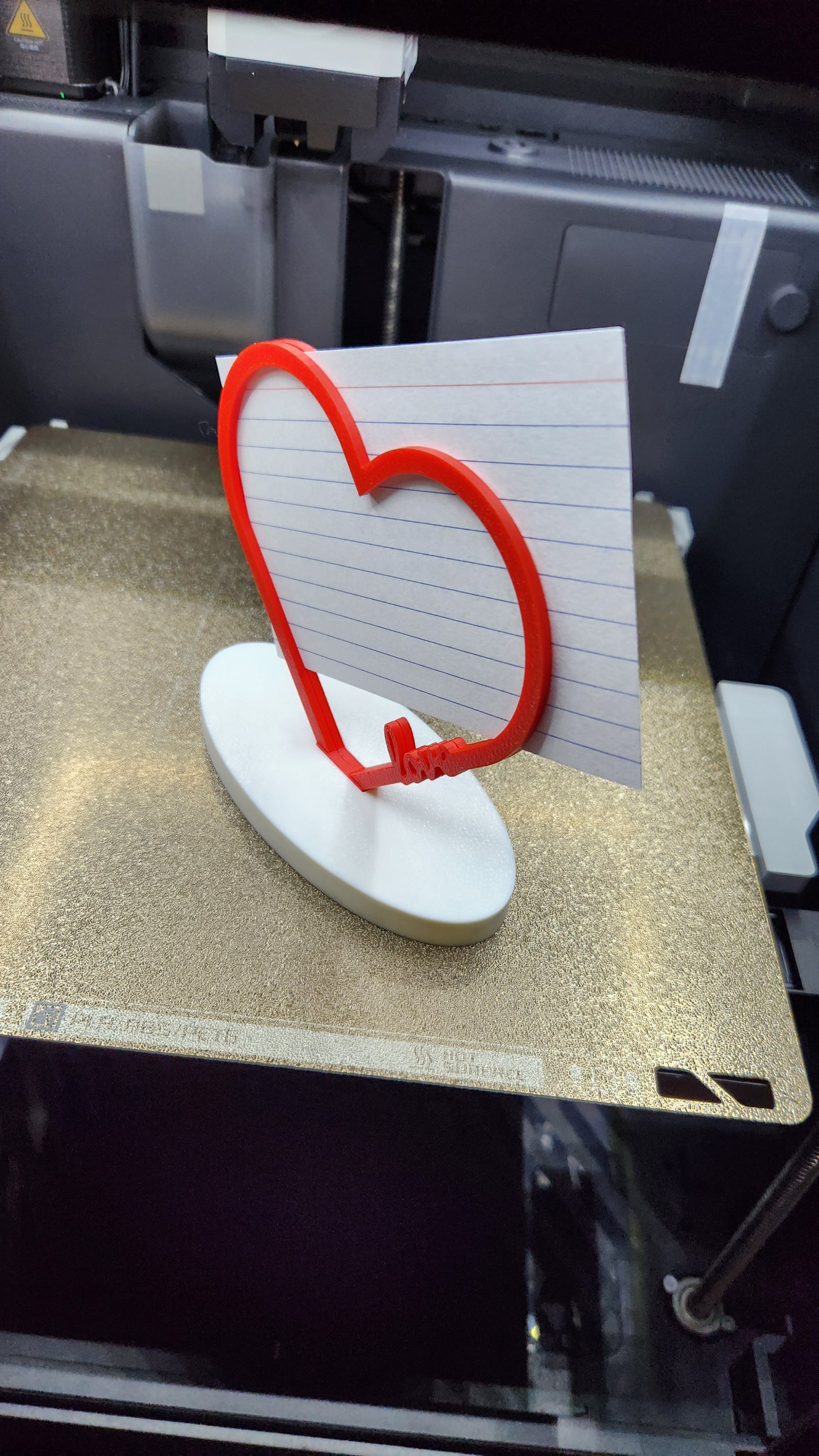 Customizable "LOVE" Picture/ Noteholder