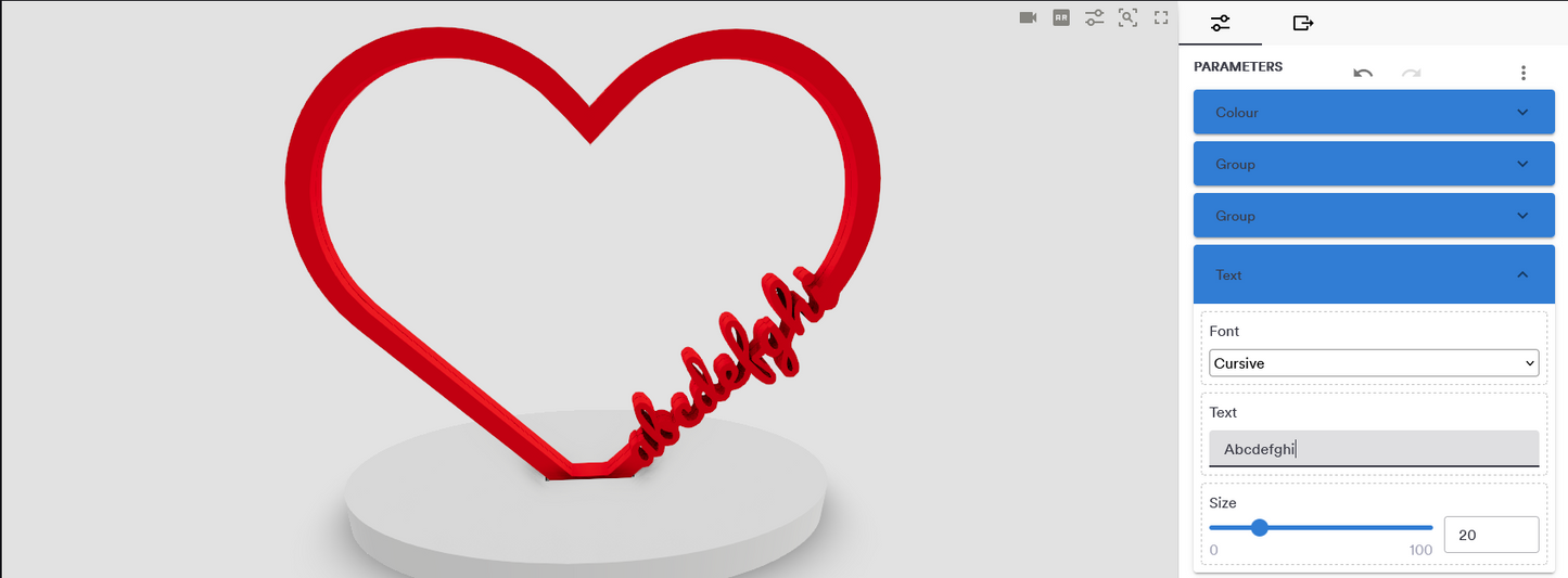 Personalized Heart Photo Stand