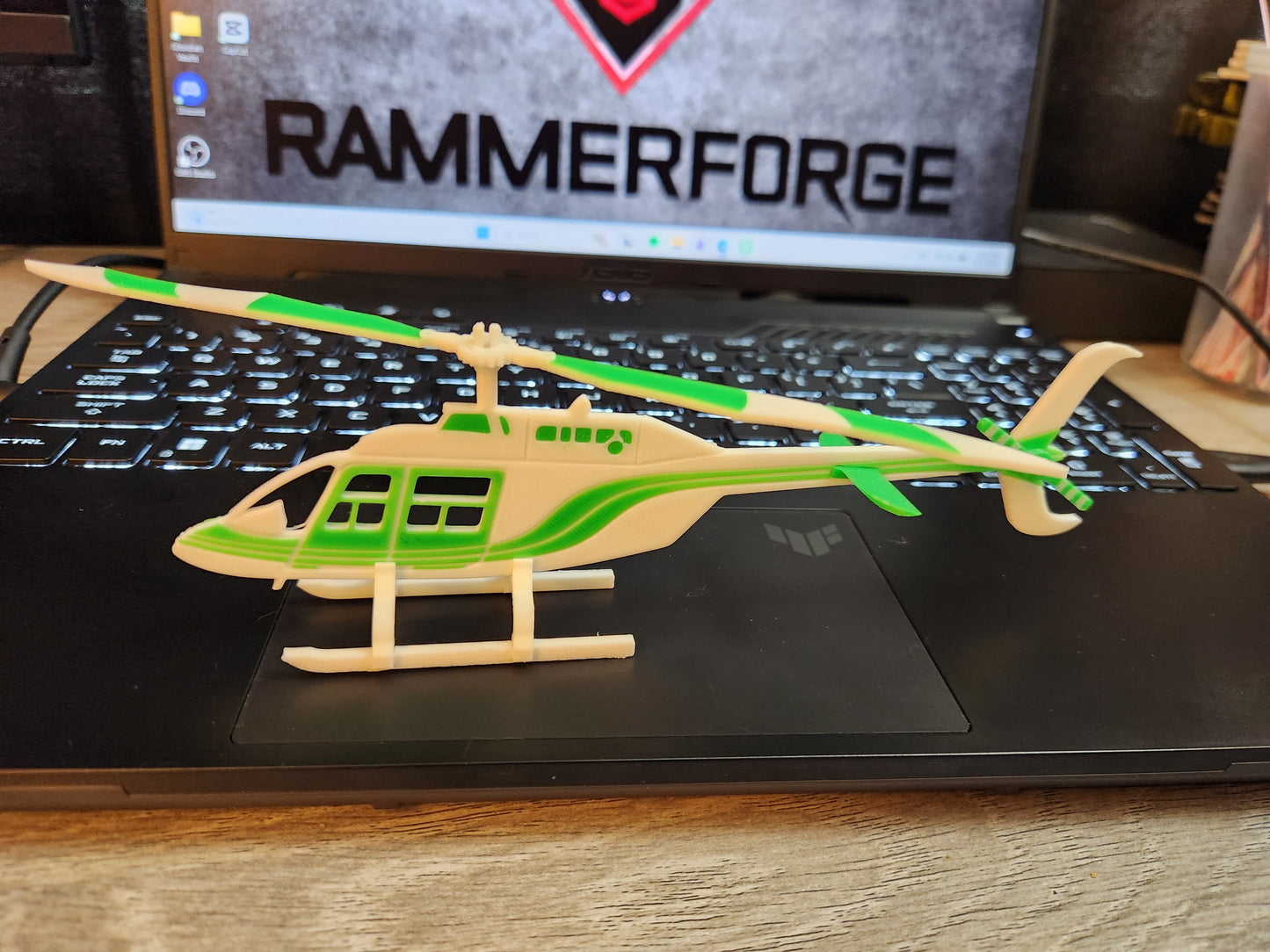Helicopter Kit Card