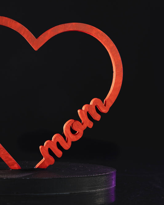 Personalized Heart Photo Stand