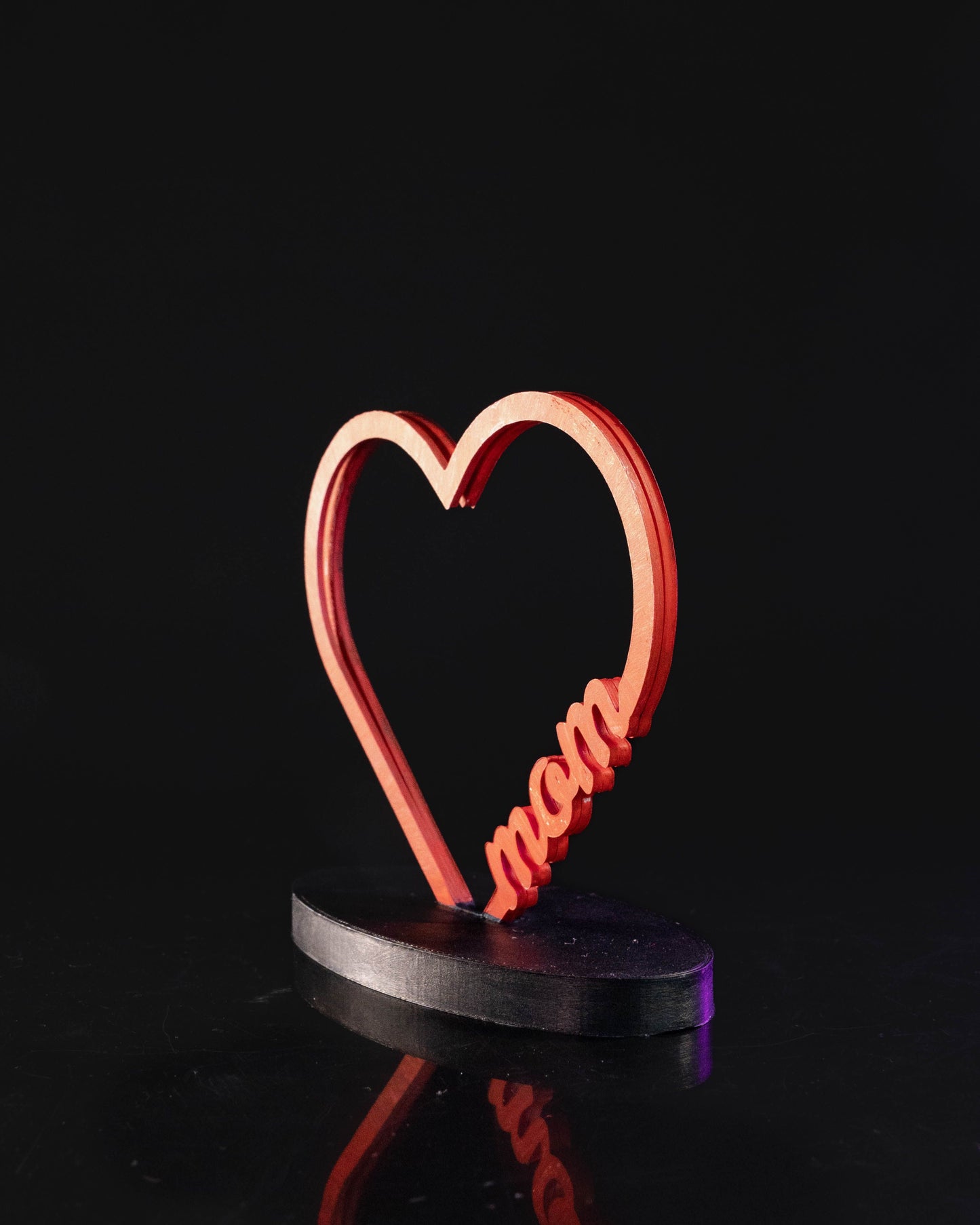 Personalized Heart Photo Stand