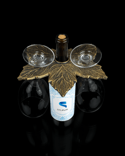 Grape Leaf Wine Bottle Topper