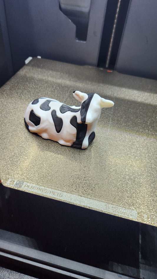 Cow Figurine 2 piece